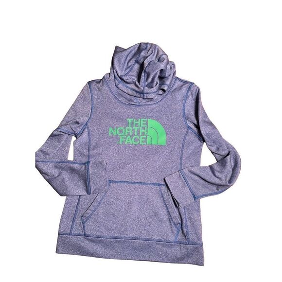 The North Face Tops - The North Face Blue Hoodie Small Women’s Pullover